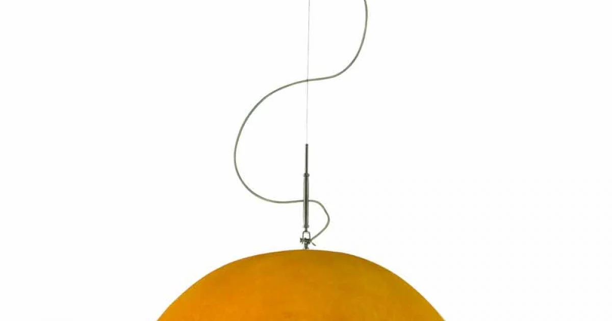Lampada moderna In-es.artdesign Mezza Luna Nebulite a sospensione