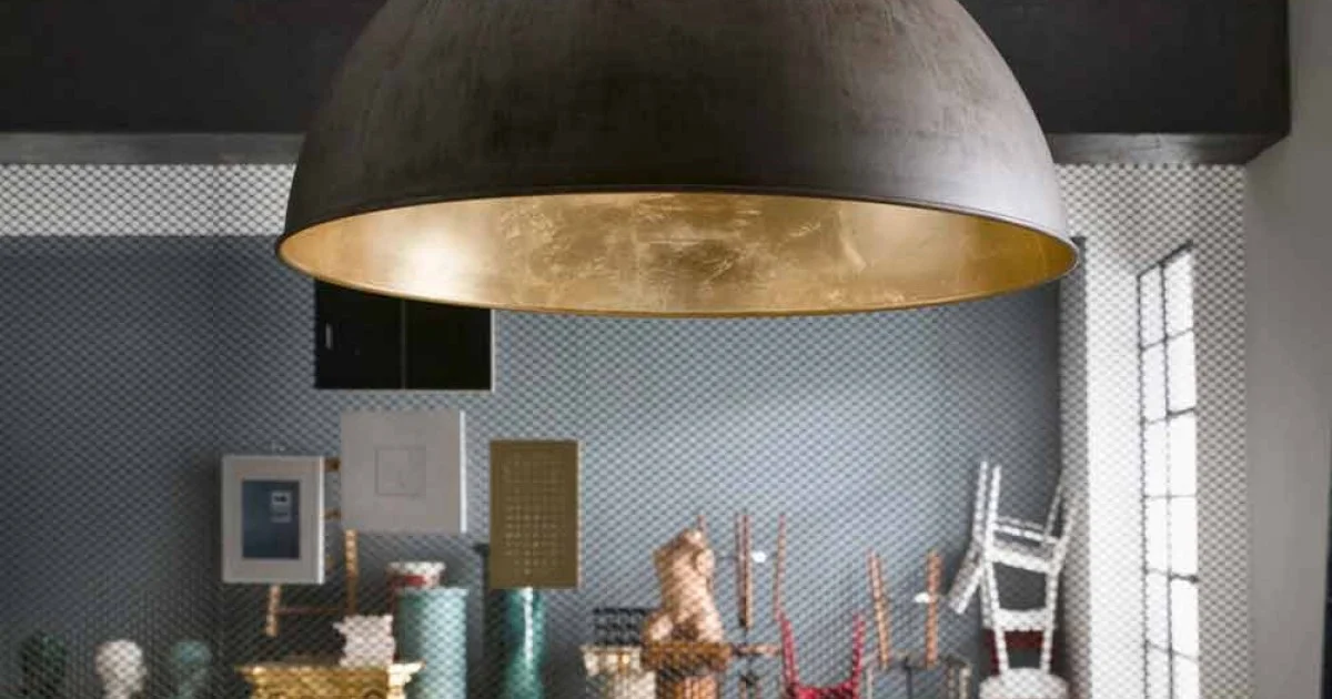 Lampada rustica a sospensione Ø80 cm Galileo Il Fanale