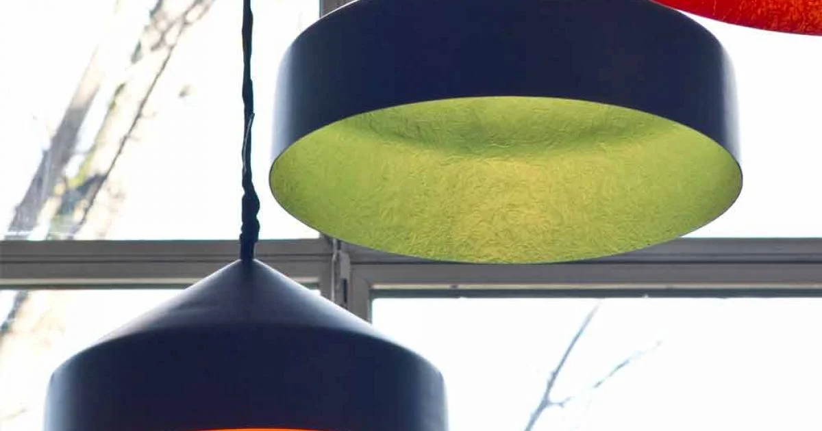Lampada sospesa di design In-es.artdesign Cyrcus Lavagna in resina