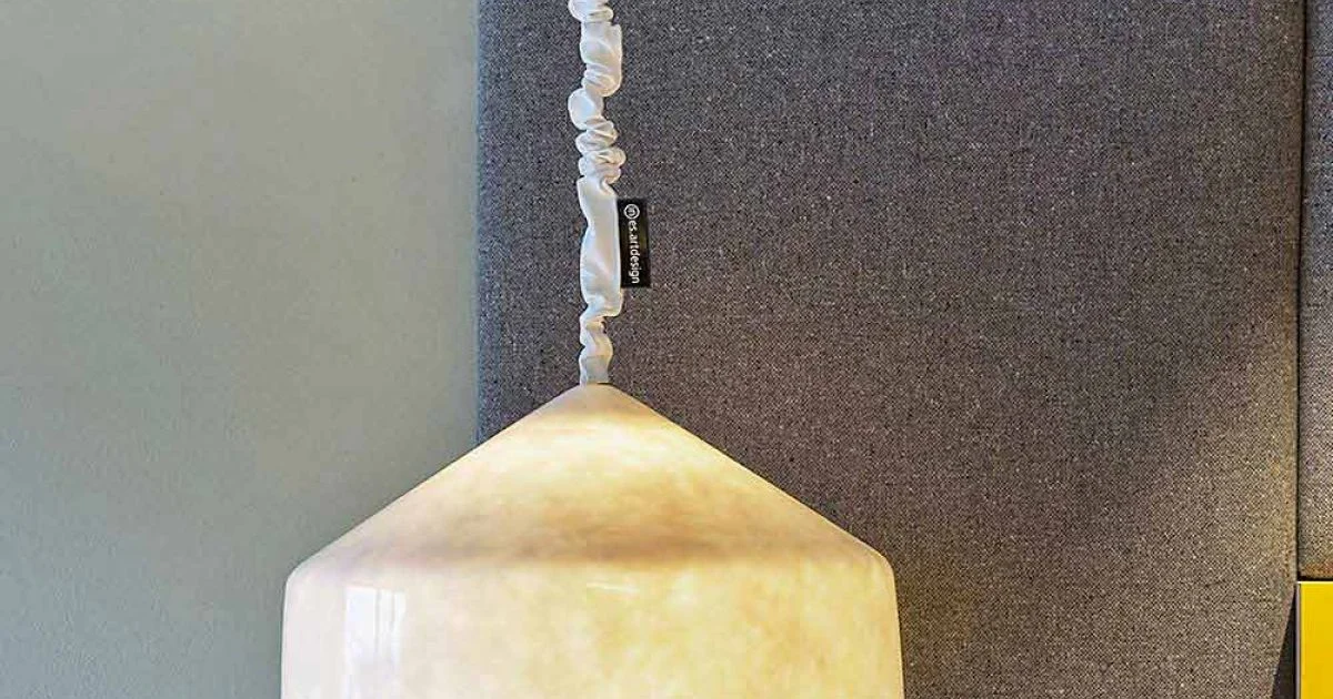 Lampada sospesa di design In-es.artdesign Cyrcus Nebula in nebulite