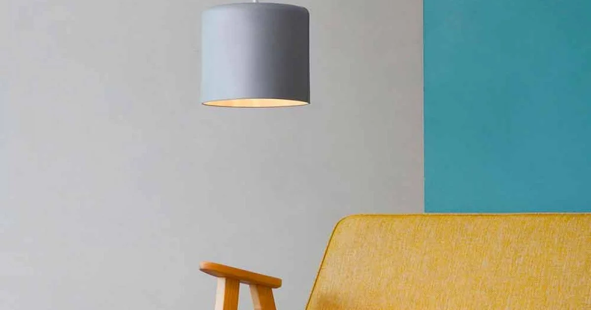 Lampada sospesa moderna In-es.artdesign Candle 2 in colorata laprene