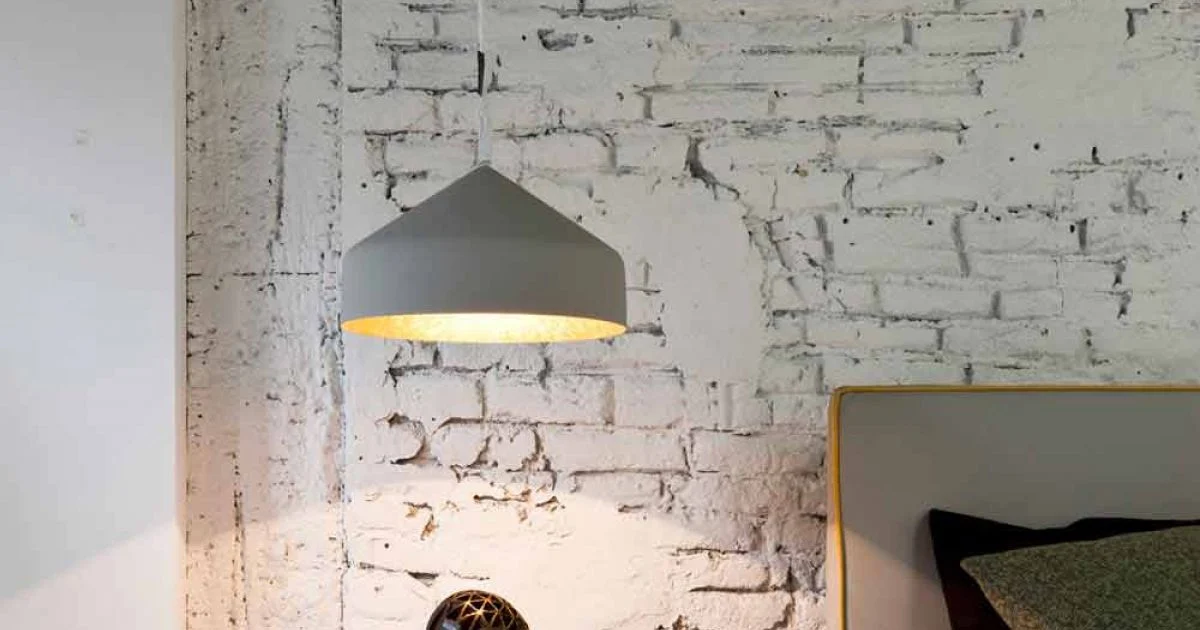 Lampada sospesa moderna In-es.artdesign Cyrcus Cemento verniciata