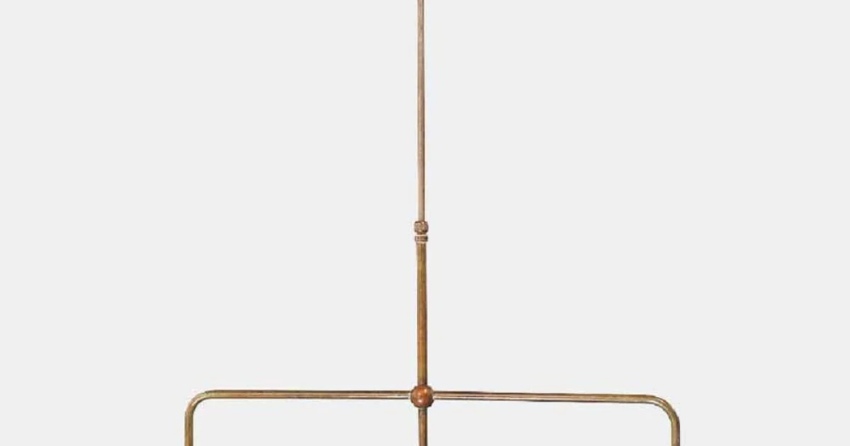 Lampadario 3 Luci in Ottone Stile Vintage Made in Italy - Cascina by Il Fanale