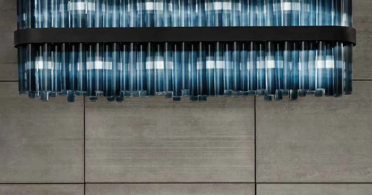 Lampadario Moderno in Vetro Soffiato di Lusso Artigianale Italiano - Maesta