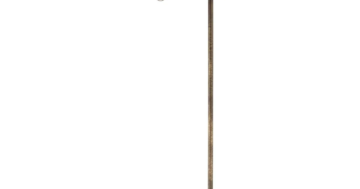 Lampione da Esterno con Montatura in Ottone Made in Italy - Chiocciola