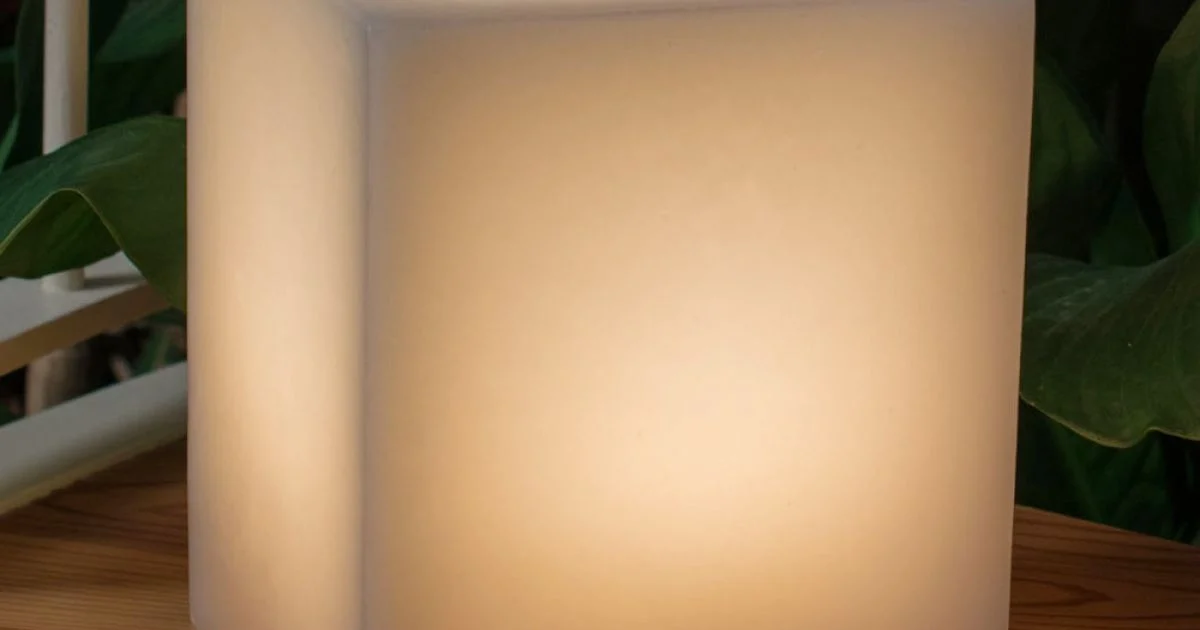 Lanterna Profumata in Cera Effetto Graffiato con Lumino Made in Italy - Famme