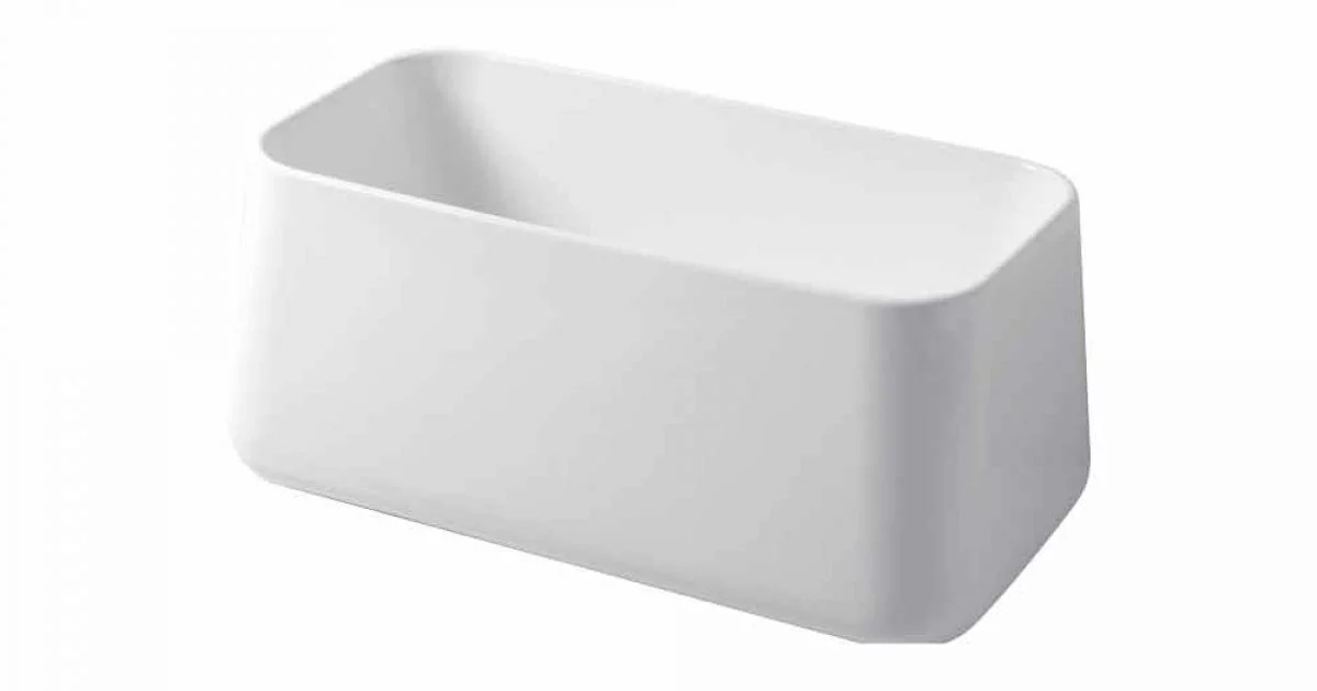 Lavabo Alto da Appoggio Moderno in Ceramica Made in Italy Oliena