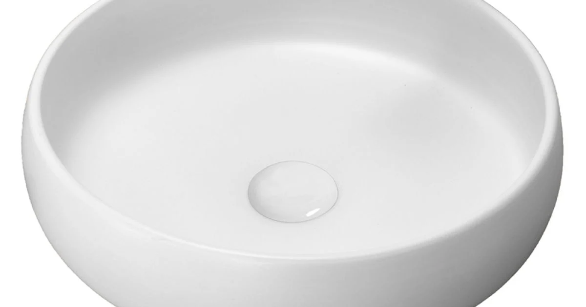 Lavabo Bagno da Appoggio in Argilla Refrattaria Made in Italy - Diego