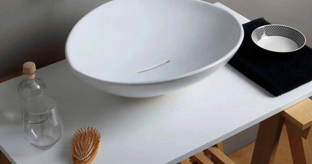 Lavabo da appoggio design di tendenza in ceramica made Italy Animals