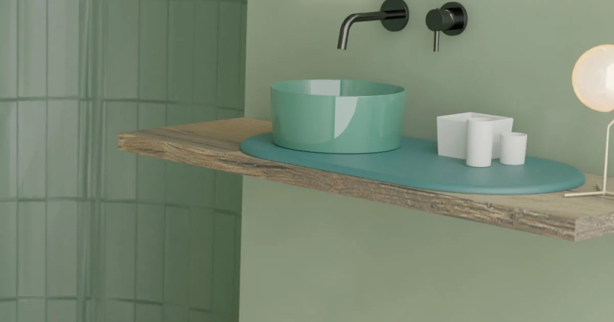 Lavabo da Appoggio in Ceramica di Diverse Finiture Made in Italy - Palline