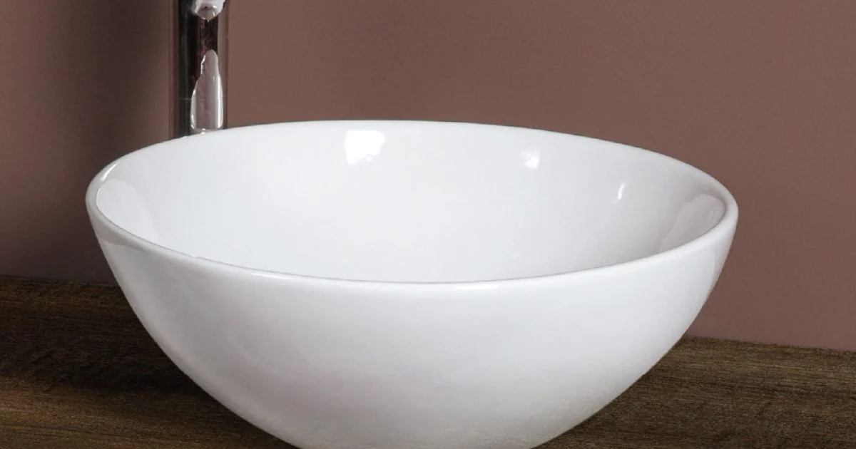 Lavabo da Appoggio Inclinato Ovale in Ceramica e Design Moderno - Papavero