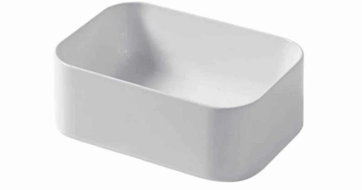 Lavabo da Appoggio L35 cm in Ceramica Made in Italy Leivi