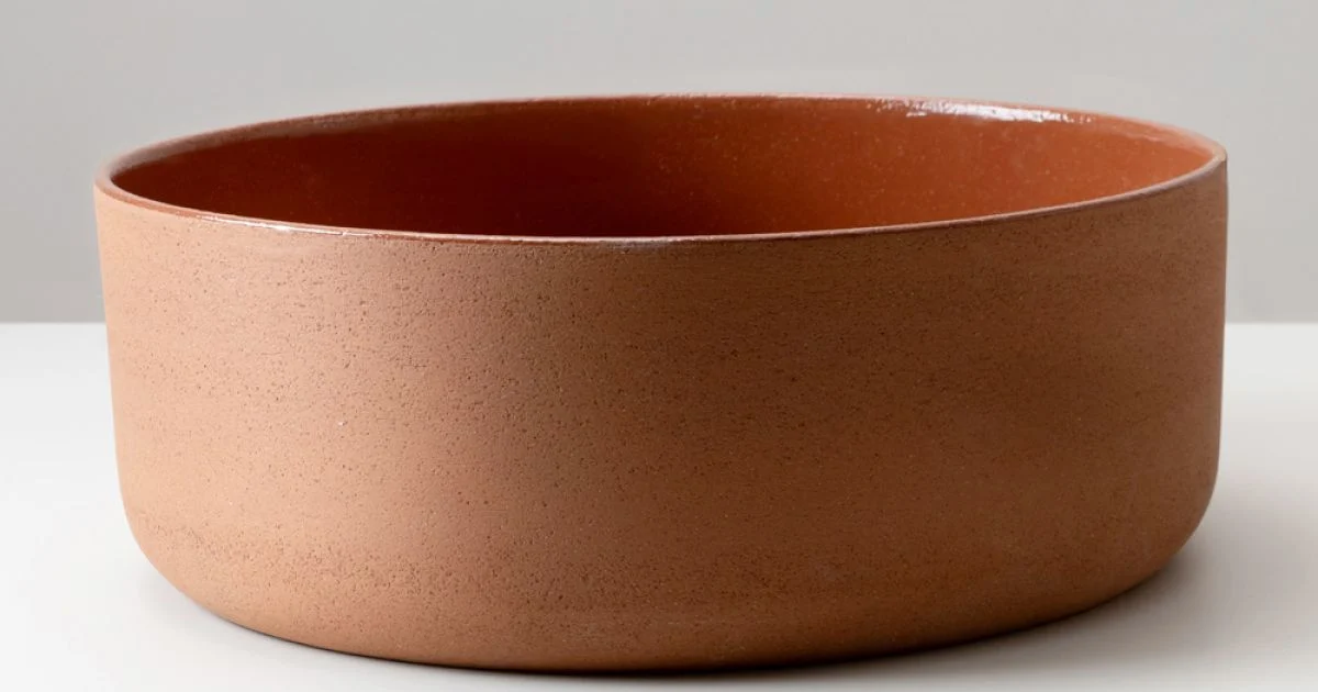 Lavabo da Appoggio Realizzato in Terra Naturale in diverse finiture - Balance