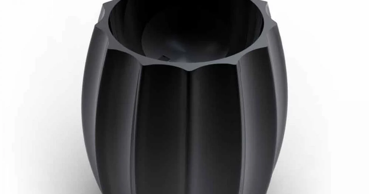 Lavabo freestanding design moderno Cactus, made in Italy