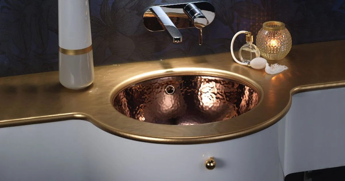 Lavabo Incassato in Fire Clay di 3 Finiture Made in Italy - Erioli