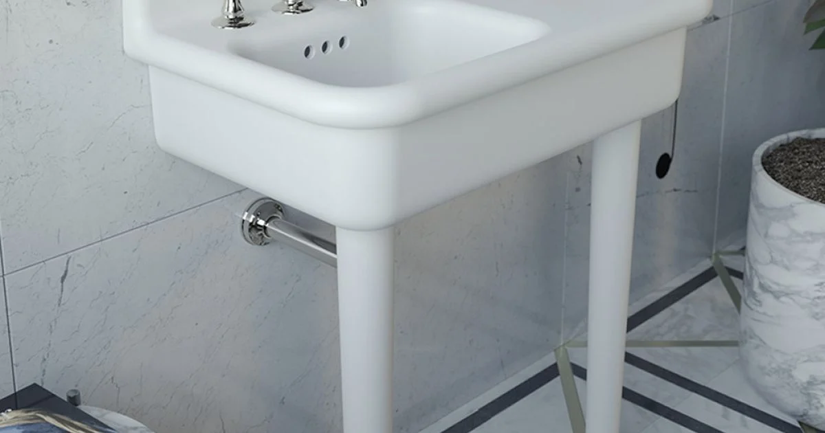 Lavabo per il Bagno Asimmetrico in Ceramica con Poggia Oggetti - Giusy