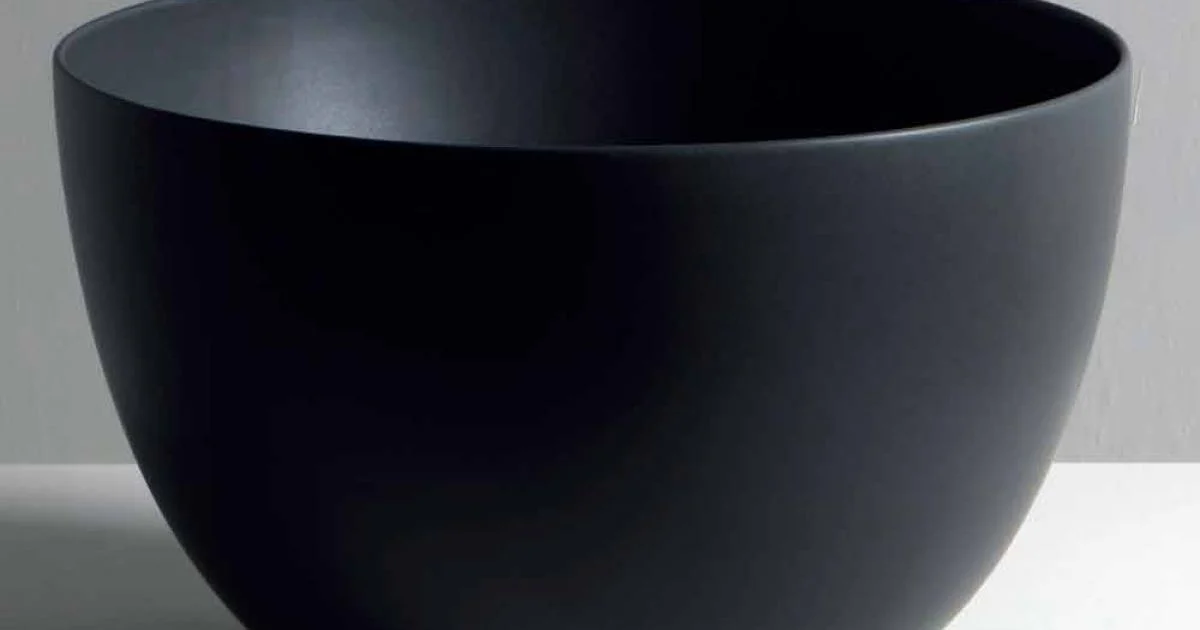 Lavabo rotondo da appoggio in ceramica bianca o colorata Star Round50
