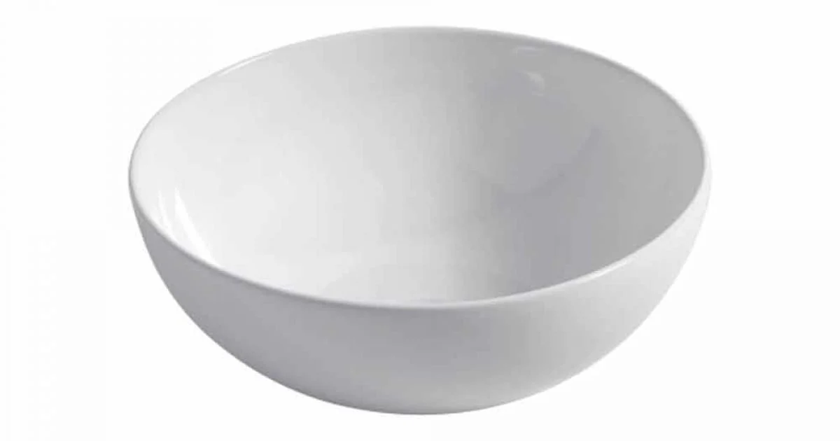 Lavabo Sferico da Appoggio in Ceramica Ø40cm Made in Italy Leivi