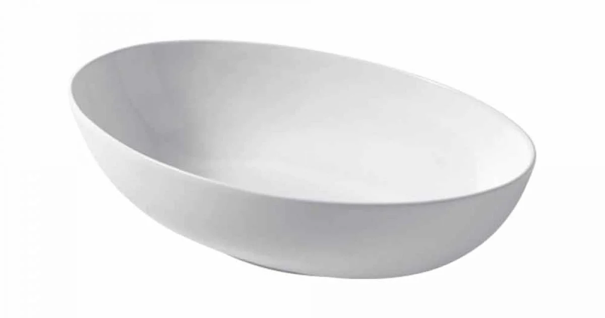 Lavabo Sferico da Appoggio in Ceramica Ø60cm Made in Italy Leivi