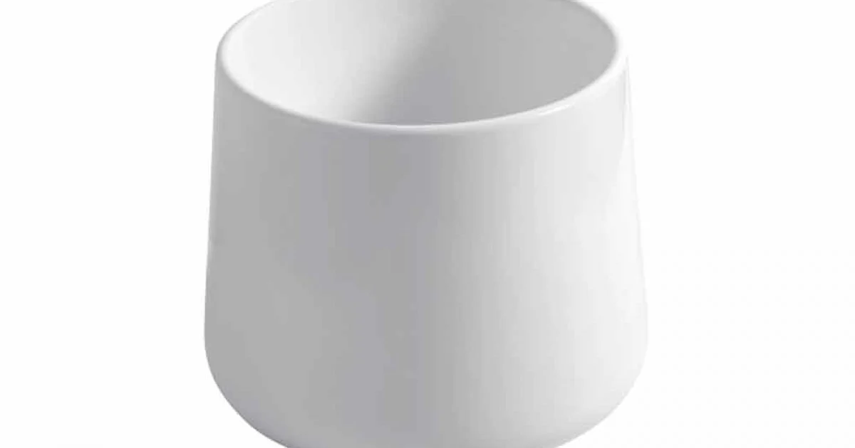 Lavabo Tondo da Appoggio in Ceramica Bianca o Colorata Oliena