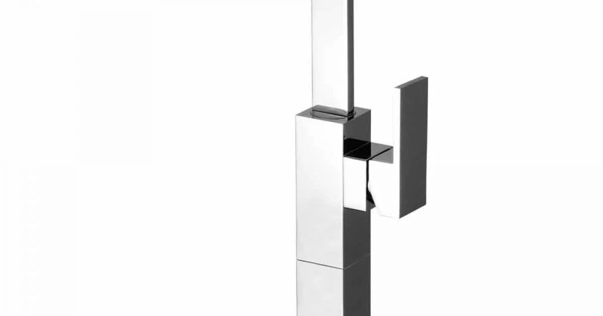Miscelatore Lavabo Bagno Design a Canna Alta Girevole Made in Italy - Panela