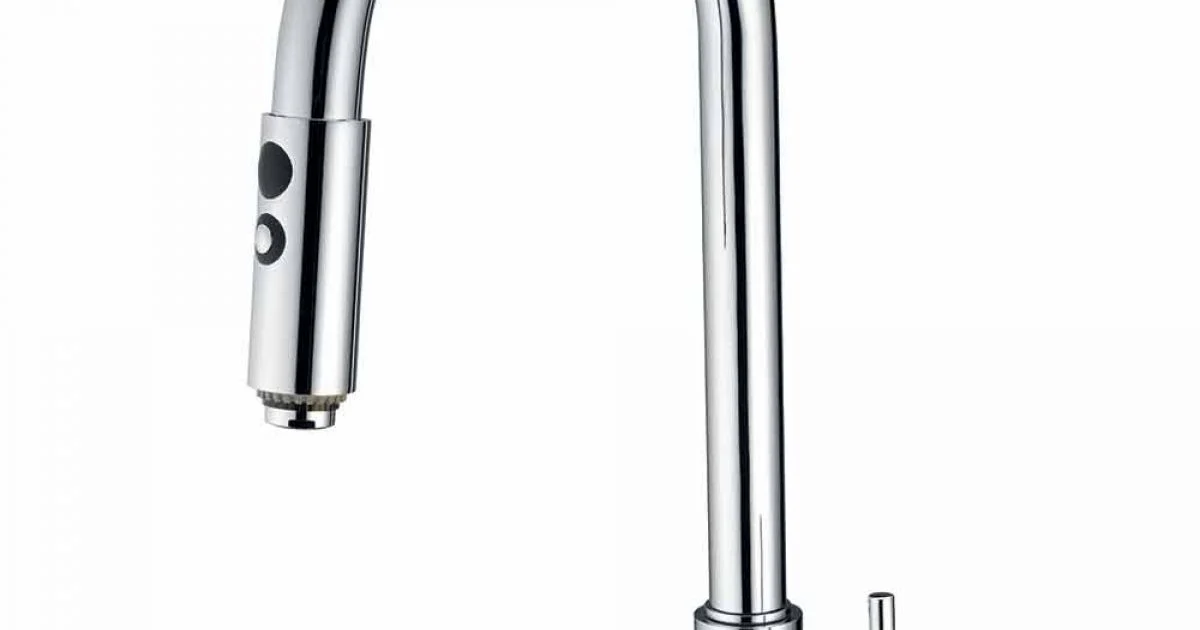 Miscelatore Lavabo Cucina con Tubo Orientabile e Doccetta Made in Italy - Cormo