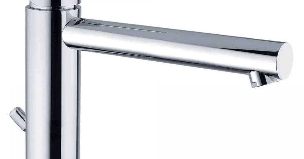 Miscelatore Lavabo in Ottone con Bocca Interasse 170 mm Made in Italy - Ermia