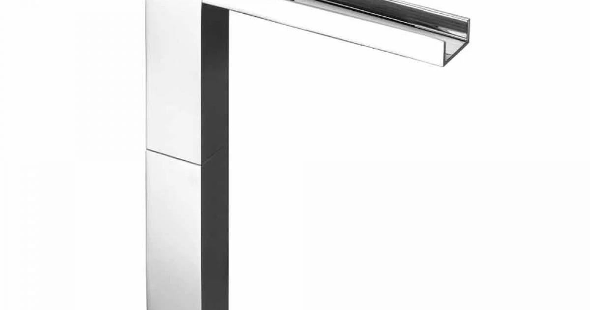 Miscelatore Lavabo Moderno a Bocca Lunga Senza Scarico Made in Italy - Bibo