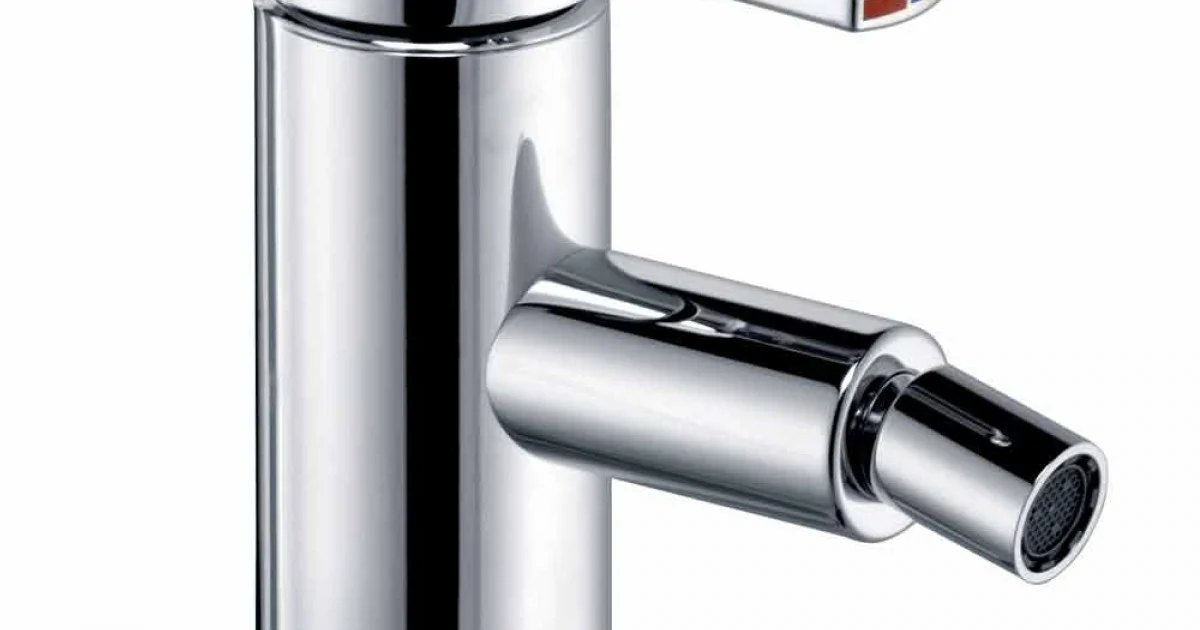 Miscelatore per Bidet con Scarico a Saltarello in Ottone Cromo, di Lusso - Zanio