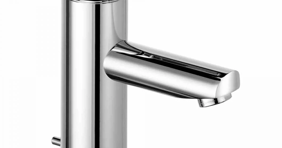Miscelatore Monocomando per Lavabo da Bagno in Ottone, Design Pregiato - Zanio