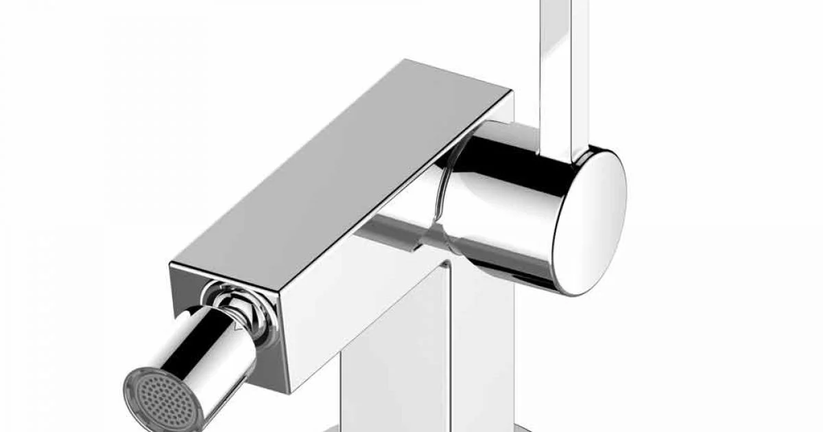 Miscelatore Monocomando per Bidet in Ottone Cromato Design di Lusso - Girino