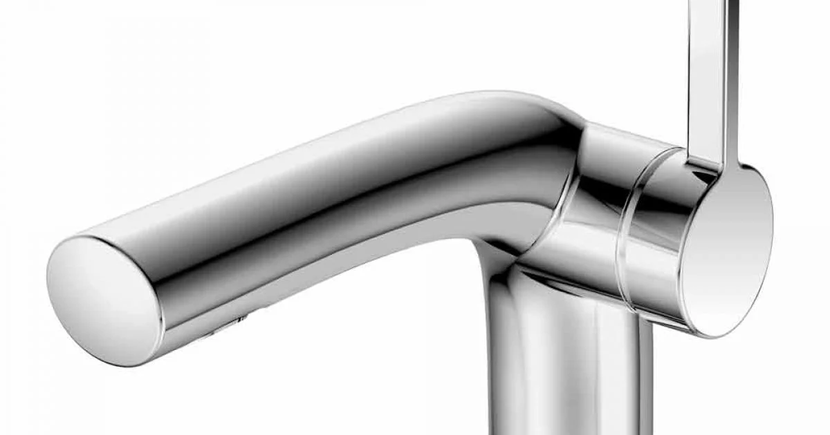 Miscelatore Monocomando per Lavabo Bagno con Scarico in Ottone, di Lusso - Pinto
