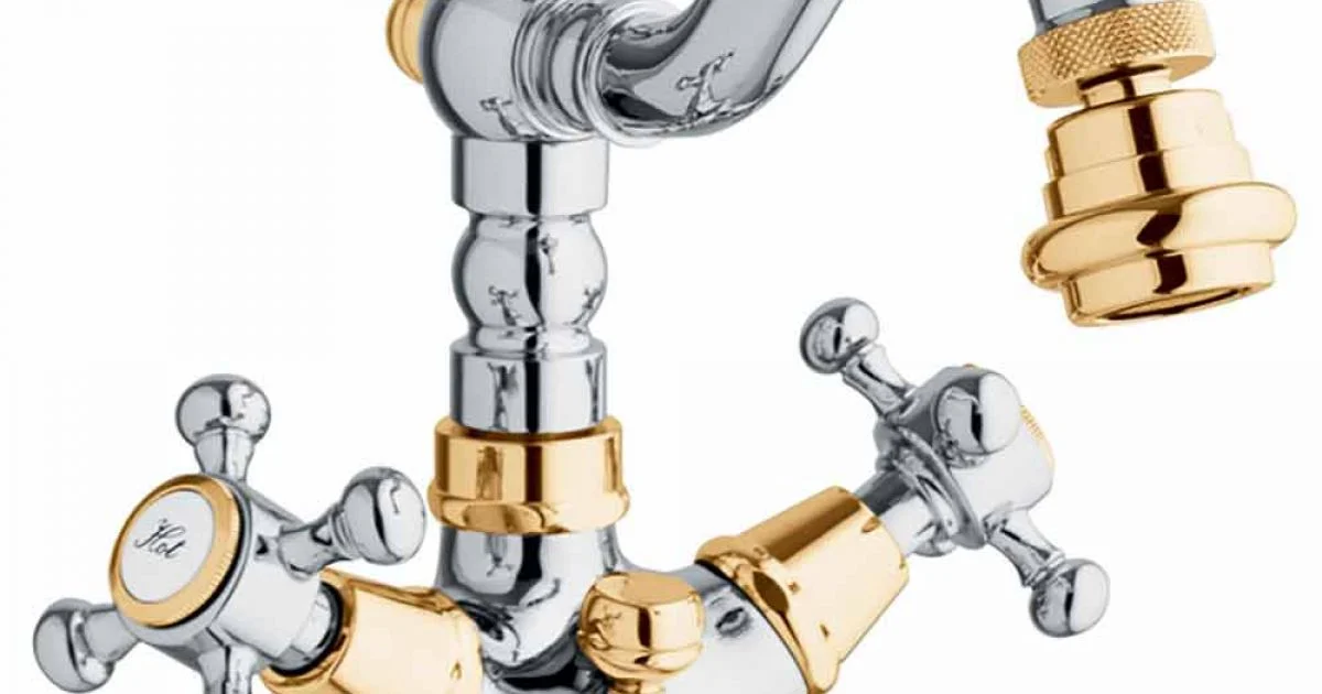 Miscelatore Monoforo Classico per Bidet in Ottone Made in Italy - Lisca
