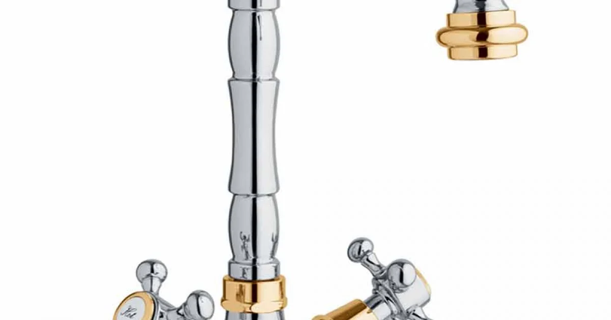 Miscelatore Design Classico Monoforo per Lavabo in Ottone Made in Italy - Lisca