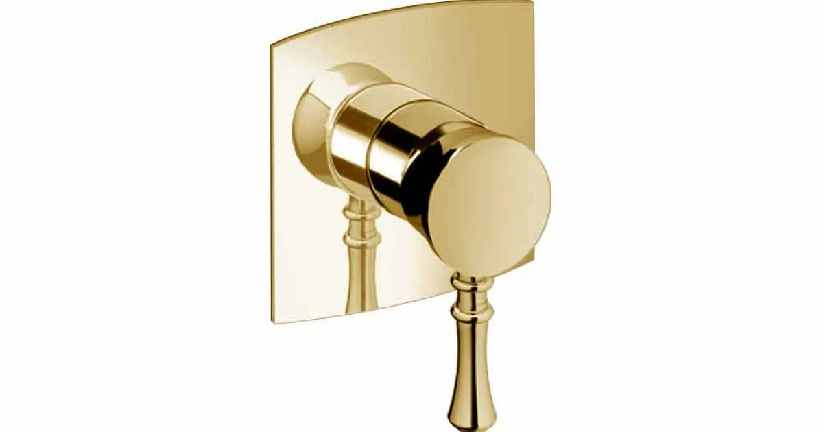 Miscelatore per Doccia da Incasso in Ottone Design Moderno Made in Italy - Neno
