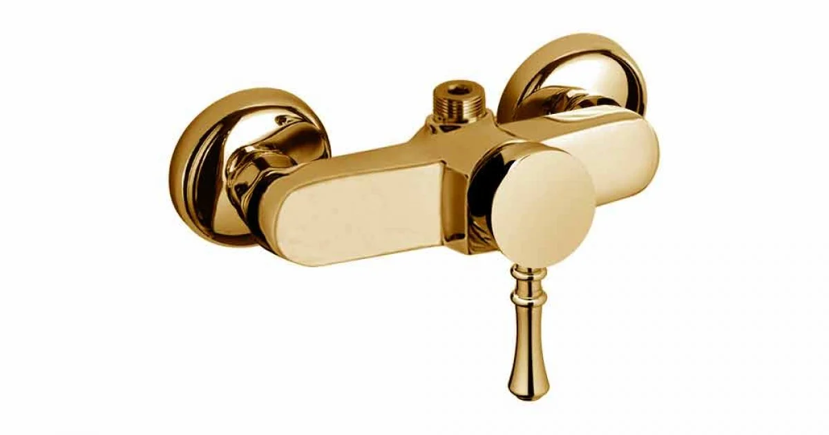 Miscelatore per Doccia per Colonna in Ottone Made in Italy - Neno