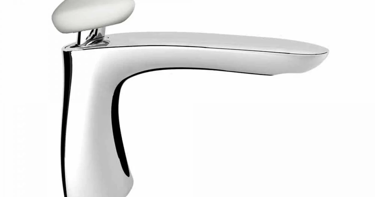Miscelatore per Lavabo Bagno Moderno in Ottone Made in Italy - Besugo