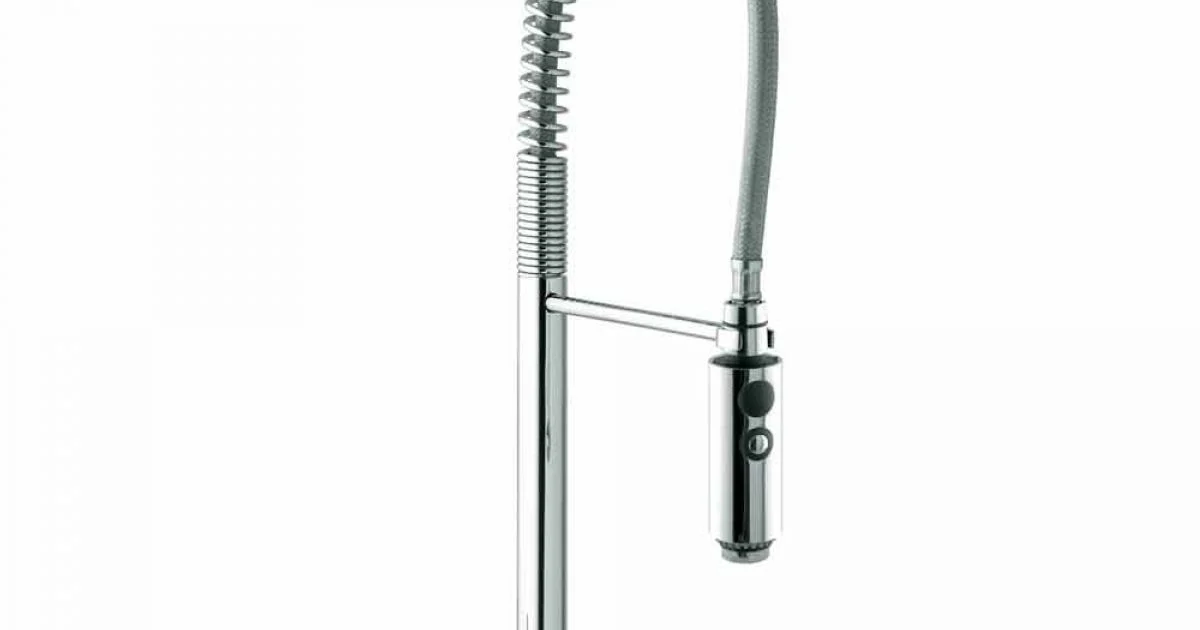 Miscelatore per Lavabo Cucina in Ottone con Doccetta Made in Italy - Kalimo