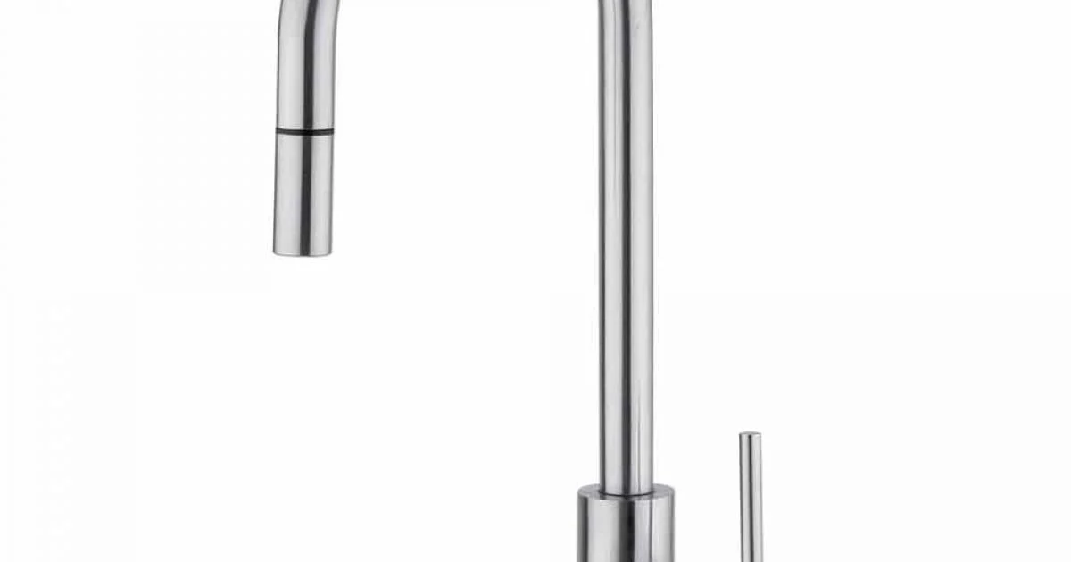 Miscelatore per Lavabo Cucina Orientabile in Acciaio Inox Made in Italy - Lilio