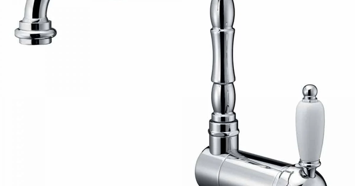 Miscelatore per Lavabo da Cucina Stile Classico in Ottone Made in Italy - Annodo