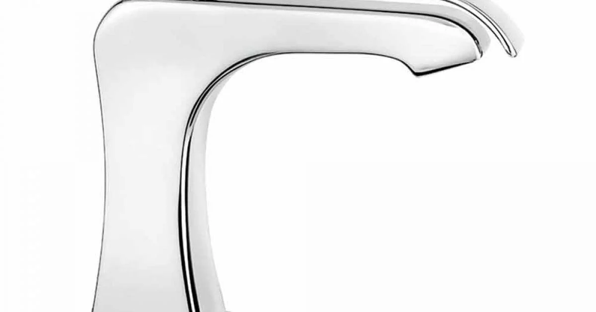 Miscelatore per Lavabo in Ottone Cromato Moderno Made in Italy - Bonina