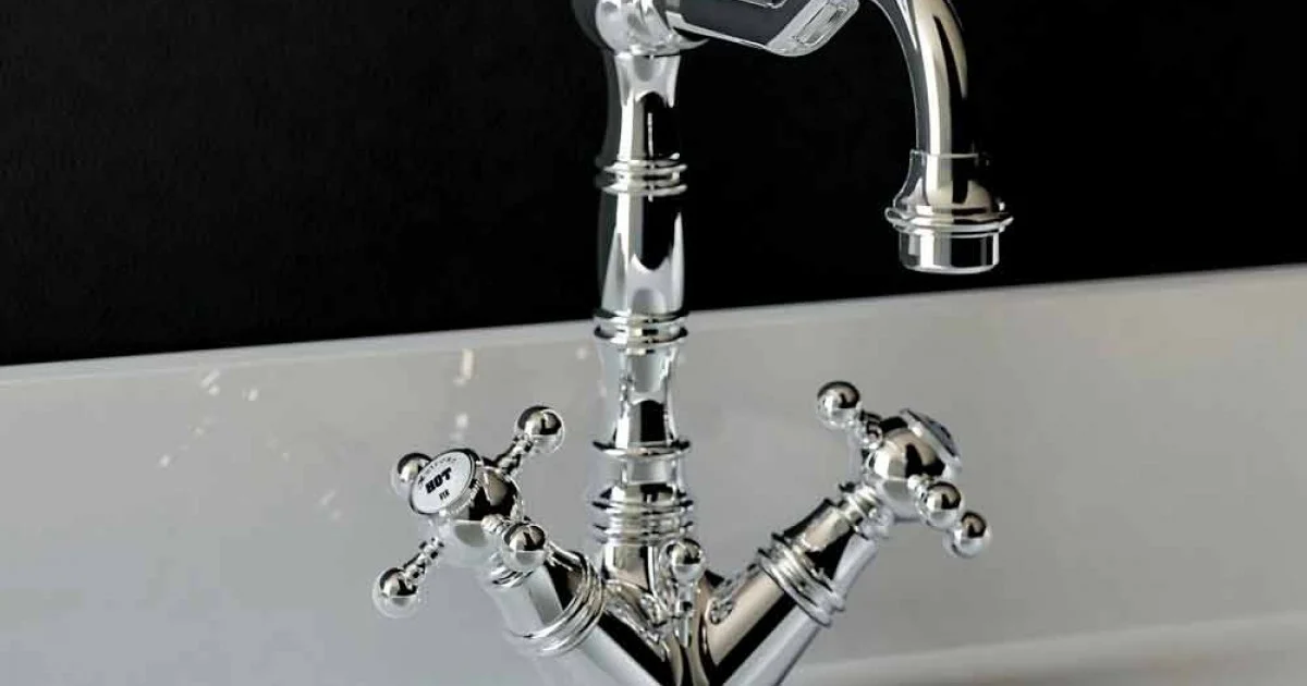 Miscelatore per Lavabo Monoforo in Ottone Cromato Made in Italy - Binsu