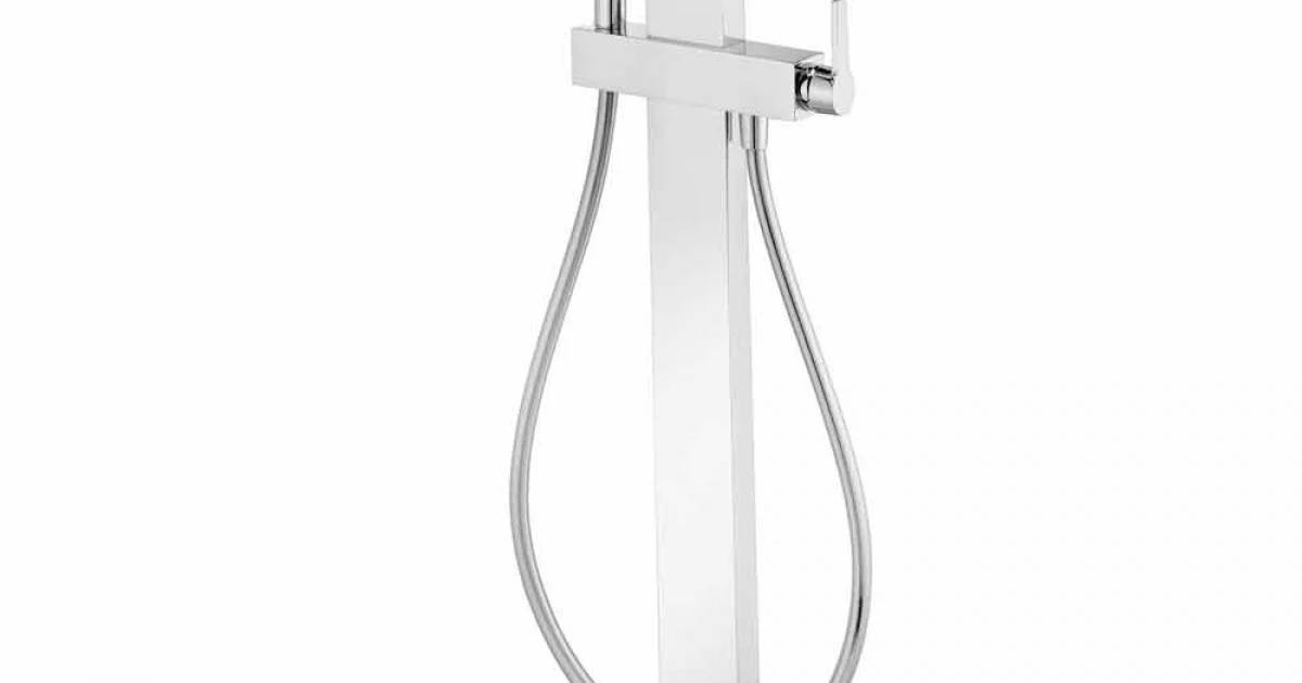 Miscelatore Vasca Freestanding con Doccetta e Tubo Flessibile, di Lusso - Etto