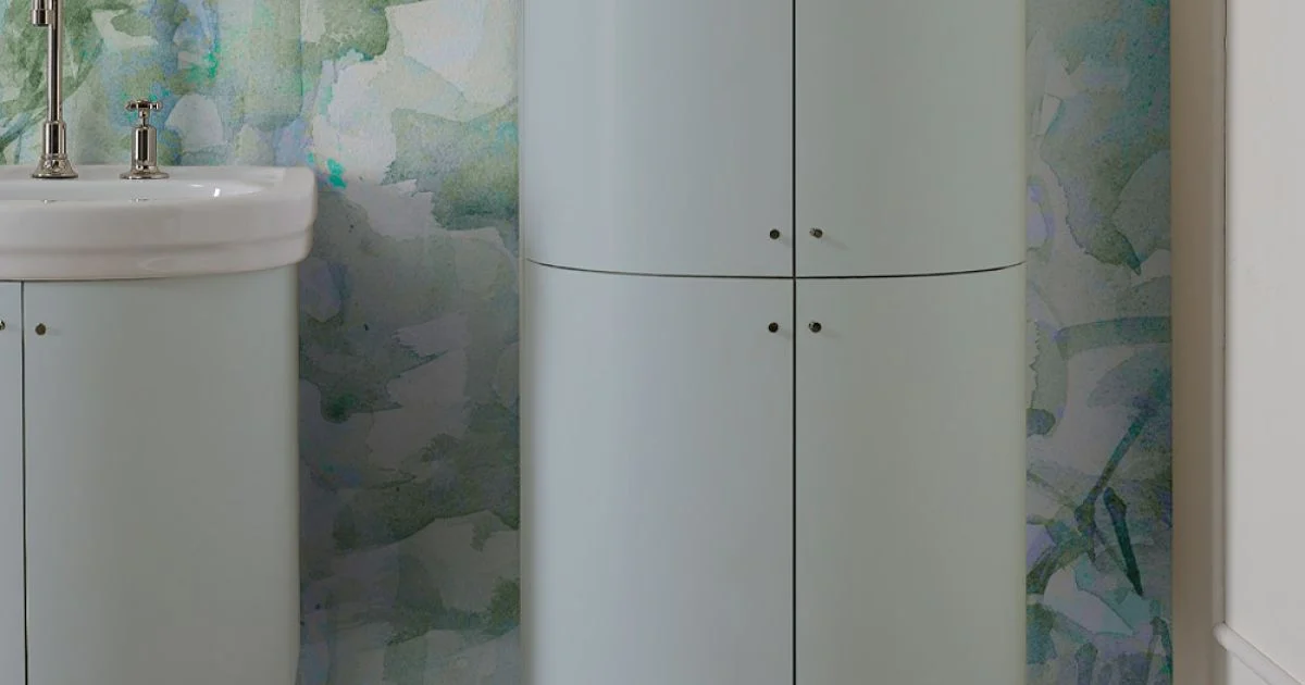 Mobile Bagno a Quattro Ante che Chiudono 3 Ripiani Made in Italy - Candy