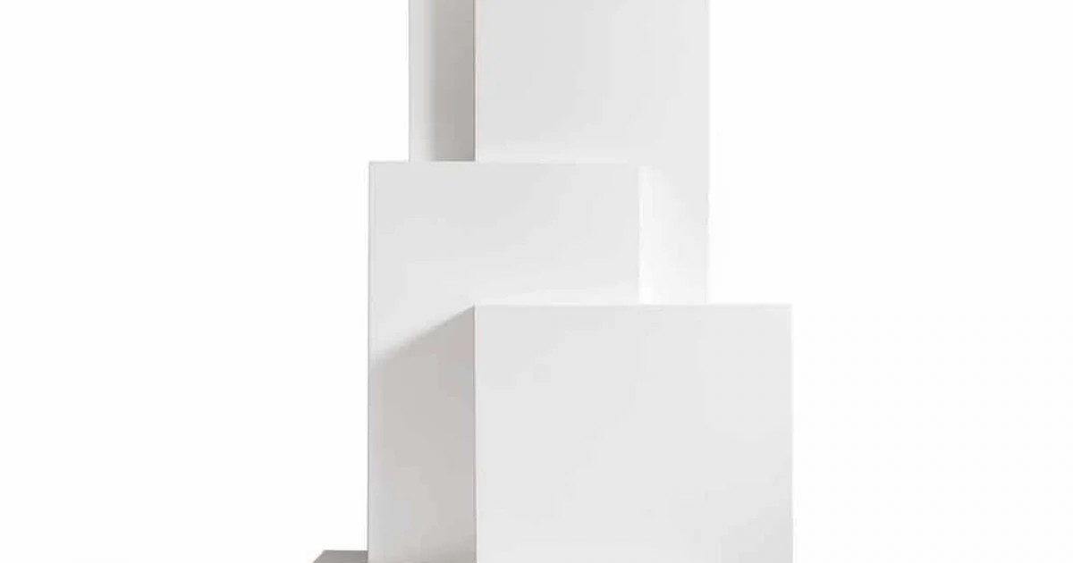 Mobile zona giorno a torre design MDF Tetris made in Italy