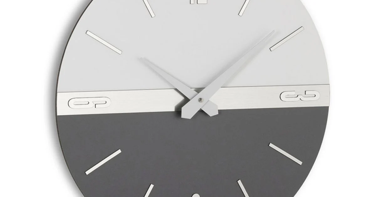 Orologio da Muro in PVC Semiespanso ad Alta Densità Made in Italy - Ritmo