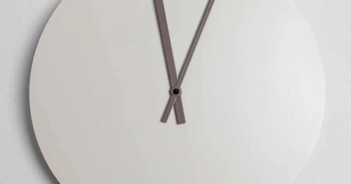Orologio da Parete Design Industrial Moderno Colorato Made in Italy - Fobos