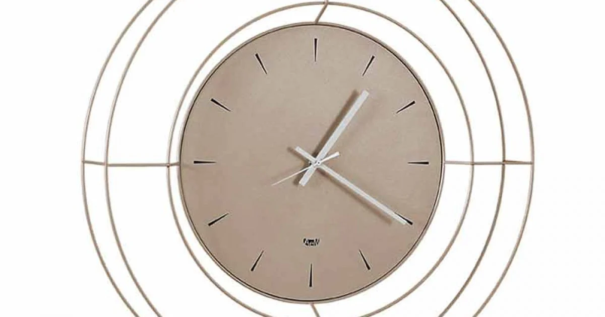 Orologio da Parete Moderno in Acciaio Colorato Made in Italy – Adalgiso