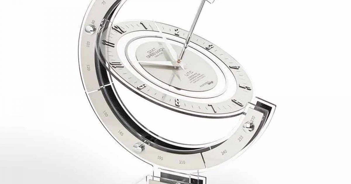 Orologio da tavolo moderno di design Venere, made in Italy