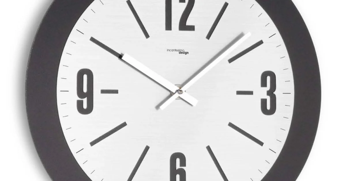 Orologio in PVC Semiespanso e Laminato Stratificato Made in Italy - Brave